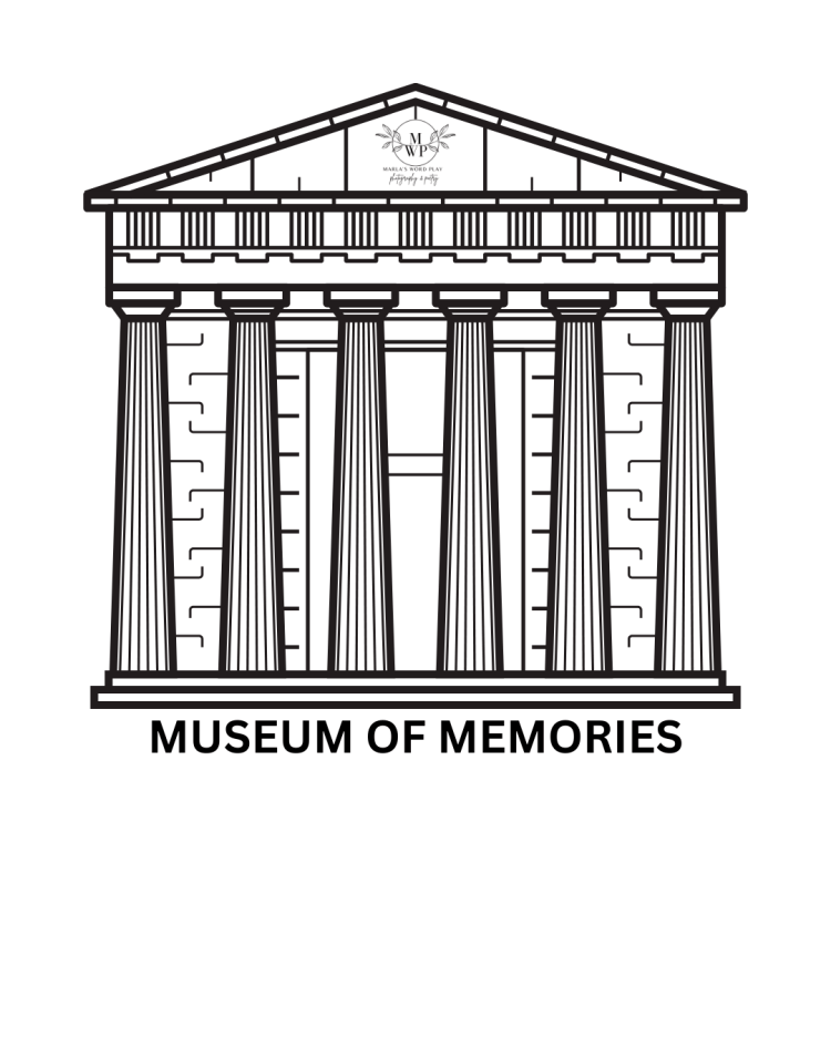 Museum Drawing Drawing of a greek temple