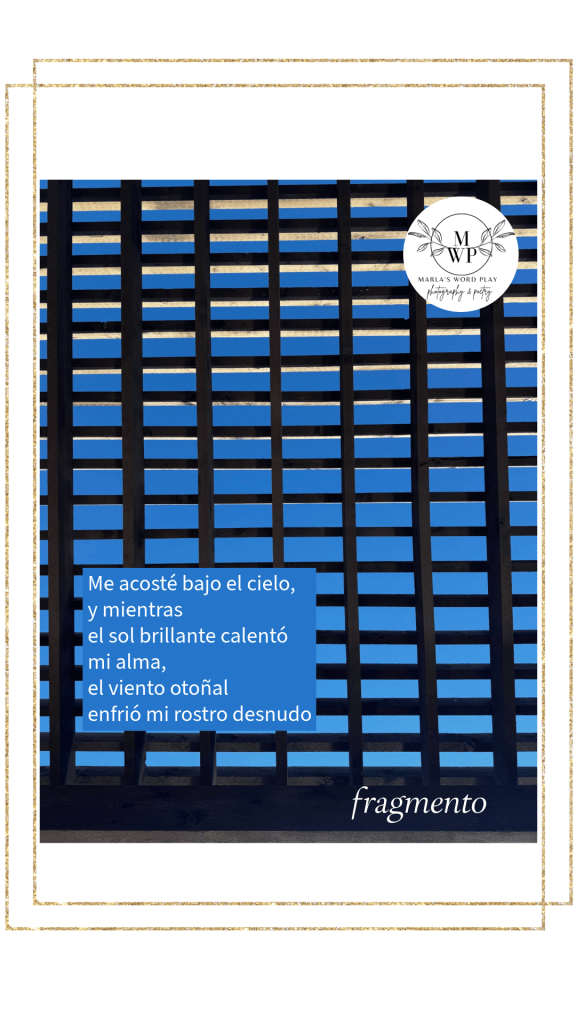 Undrdskyspa Spanish fragment for poem